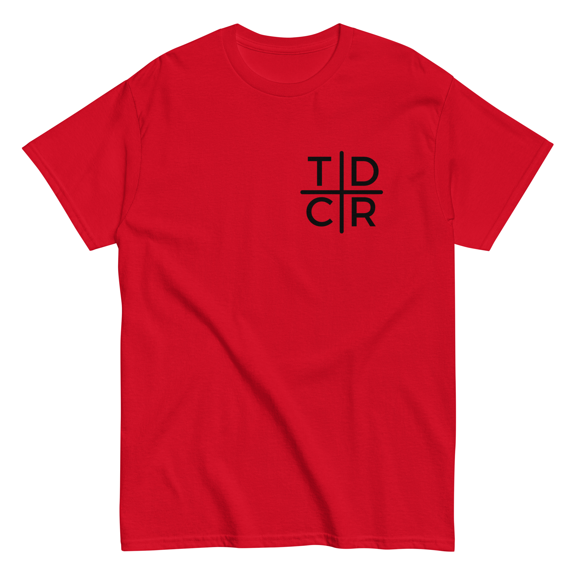 TDCR Men's classic tee shirt cotton